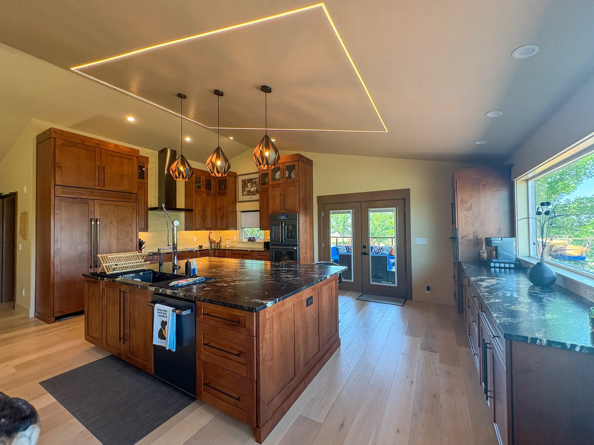 A finished DSC kitchen remodel.