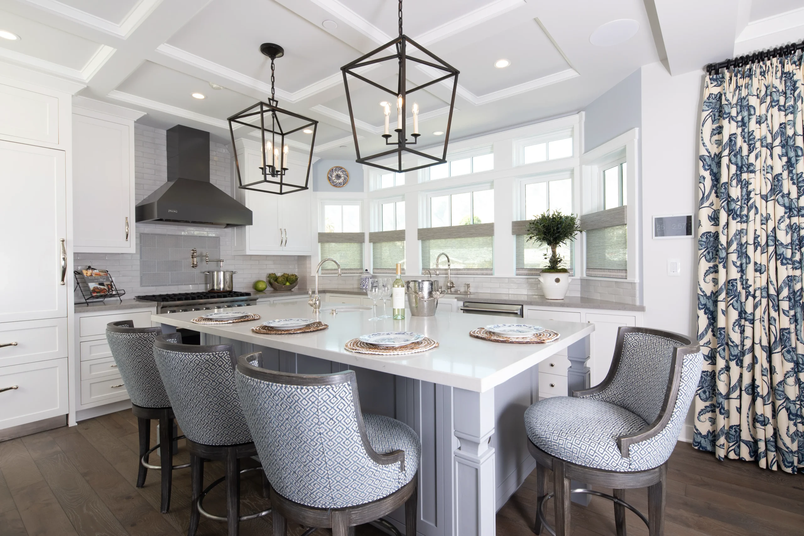 A bright, DSC-remodeled kitchen with custom cabinetry.