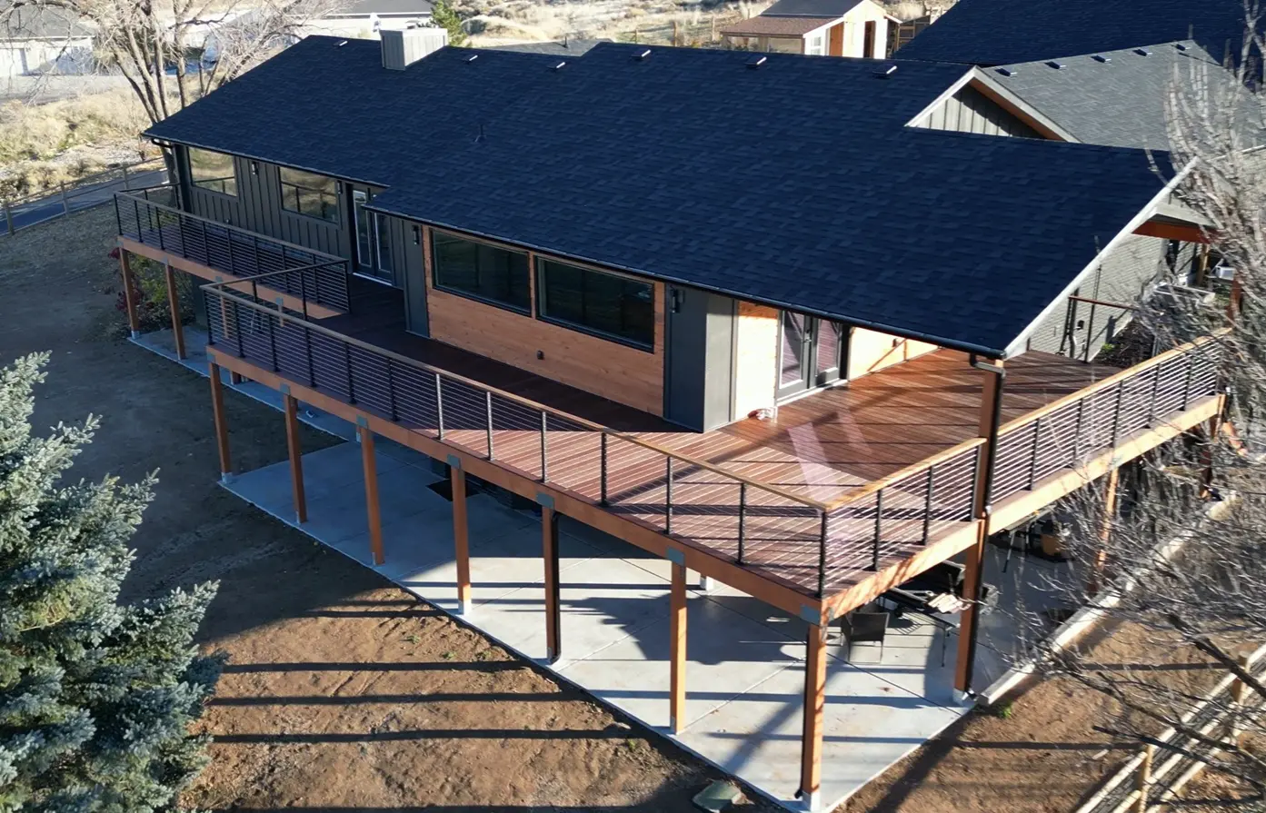 A DSC home addition that integrates seamlessly with the existing house.